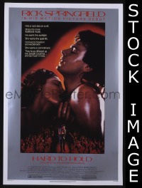 A487 HARD TO HOLD one-sheet movie poster '84 Rick Springfield