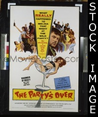 PARTY'S OVER ('66) 1sheet