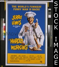 #207 HARDLY WORKING 1sh '81 Jerry Lewis 