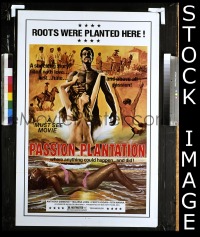 #7587 PASSION PLANTATION 1sh '76 slave sex! 