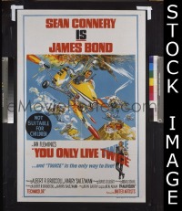 #8139 YOU ONLY LIVE TWICE Aust 1sh'67 Connery 
