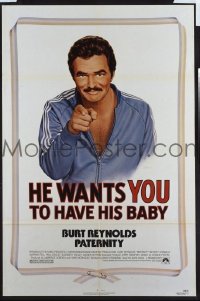 #1679 PATERNITY 1sh '81 Burt Reynolds 