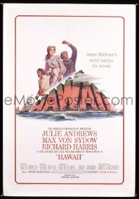 #229 HAWAII 1sh '66 Julie Andrews 