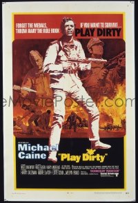 #8139 PLAY DIRTY 1sh '69 Michael Caine 