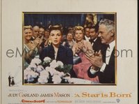 2054 STAR IS BORN lobby card #7 '54 Judy is stunned by win!
