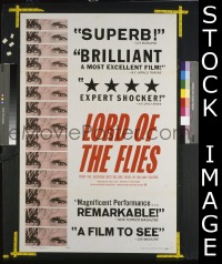 #7967 LORD OF THE FLIES 1sh63 William Golding 