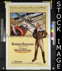 A446 GREAT WALDO PEPPER one-sheet movie poster '75 Robert Redford