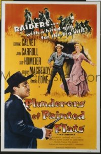 #1710 PLUNDERERS OF PAINTED FLATS 1sh '59 