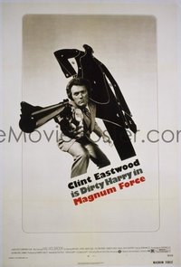 4655 MAGNUM FORCE one-sheet movie poster '73 Clint Eastwood, Dirty Harry