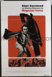 #331 MAGNUM FORCE foreign 1sh '73 Eastwood 