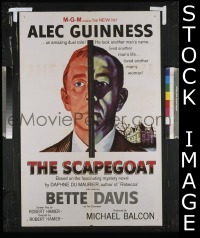 #478 SCAPEGOAT 1sh '54 Alec Guinness, Davis 