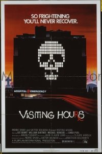 #8477 VISITING HOURS 1sh '82 William Shatner