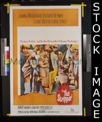 #518 STRIPPER 1sh '63 Joanne Woodward 