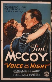 VOICE IN THE NIGHT ('34) 1sheet