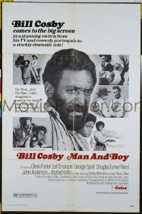 #1766 MAN & BOY 1sh '72 Cosby, Spell 