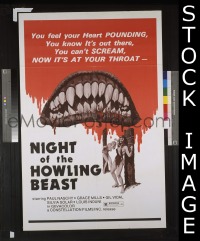 #8069 NIGHT OF THE HOWLING BEAST 1sh77 Naschy 