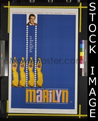 #9470 MARILYN 1sh '63 Monroe biography 