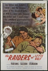 #8183 RAIDERS OF LEYTE GULF 1sh '63 WWII