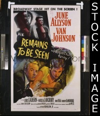 #1989 REMAINS TO BE SEEN 1sh '53 June Allyson 