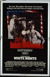 #704 WHITE NIGHTS 1sh '85 Baryshnikov 