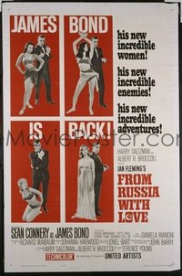 251 FROM RUSSIA WITH LOVE style B 1sheet