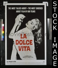 #7871 LA DOLCE VITA 1sh '61 Federico Fellini