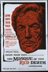#560 MASQUE OF THE RED DEATH 1sh '64 Price 