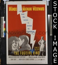 #7751 FUGITIVE KIND 1sh '60 Brando, Magnani 