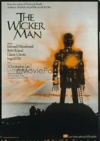WICKER MAN ('74) English 1sh