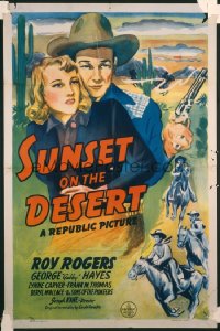SUNSET ON THE DESERT 1sheet
