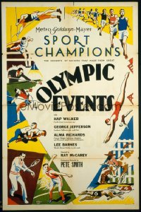 346 SPORT CHAMPIONS 1sheet 1931