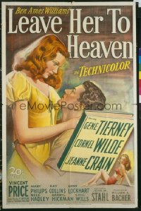 LEAVE HER TO HEAVEN 1sheet
