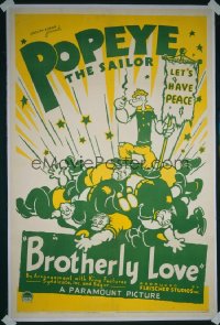 BROTHERLY LOVE ('36) 1sheet