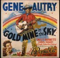 GOLD MINE IN THE SKY six-sheet