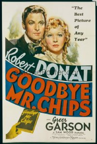 GOODBYE MR. CHIPS ('39) 1sheet