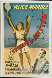 330 TENNIS IN RHYTHM 1sheet 1947