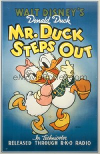 MR DUCK STEPS OUT 1sheet