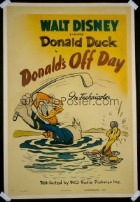 224 DONALD'S OFF DAY 1sheet 1944