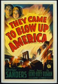 THEY CAME TO BLOW UP AMERICA 1sheet