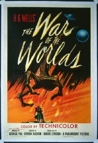 WAR OF THE WORLDS ('53) 1sheet