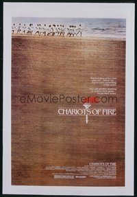 CHARIOTS OF FIRE 1sheet