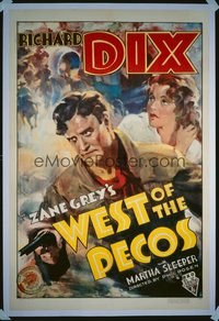WEST OF THE PECOS ('35) 1sheet