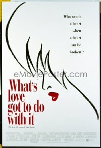 WHAT'S LOVE GOT TO DO WITH IT 1sheet