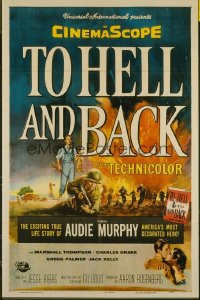 TO HELL & BACK ('55) 1sheet