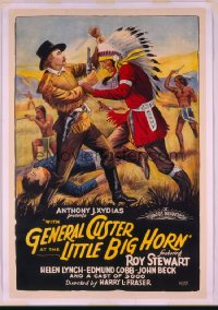 GENERAL CUSTER AT LITTLE BIG HORN 1sheet