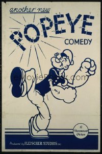 ANOTHER NEW POPEYE COMEDY ('39) stock stock 1sh