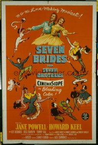 SEVEN BRIDES FOR SEVEN BROTHERS 1sheet