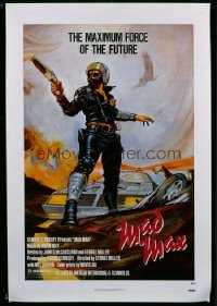 A750 MAD MAX one-sheet movie poster 80 Mel Gibson,George Miller