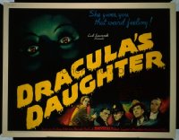 DRACULA'S DAUGHTER 1/2sh