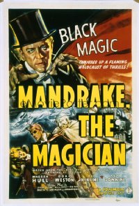 MANDRAKE THE MAGICIAN (serial) 1sheet